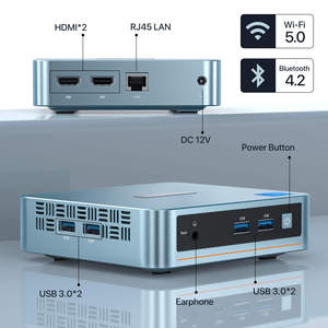 Low Price Intel Celeron N5105 Wifi <strong>5.0</strong> BT4.2 Mini Desktop PC N5095 DDR4 16GB 512GB SSD Portable Mini PC for <strong>Windows</strong> 11/LINUX - Product Image 5