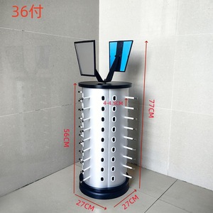 Cao cấp hiện đại hiển thị đứng thời trang bền kính hiển thị giá hiện đại xoay Kính mát chủ Giá kính hiển thị - Product Image 2