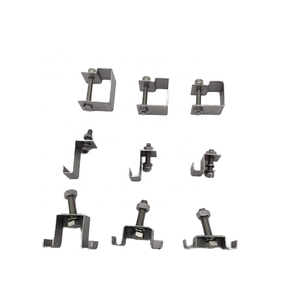 סגסוגת אלומיניום חיצונית מגולוון clamps נירוסטה מפעל פלדה <span class=keywords><strong>grating</strong></span> הרכבה clamps קבוע קליפים מגולוון הטבעה