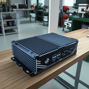 Mini Fanless Industrial Firewall Eingebettete DDR4-RAM-Festplatte J4125 CPU 12-V-Soft-Router Mini-Computer Intel SSD Neuer US/AU/CN-Steckertyp - Product Image 6