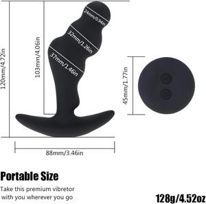 10-Tốc Độ Hậu Môn Vibrator Mông Cắm Quan Hệ Tình Dục Máy Thủ Dâm Cho Phụ Nữ Người Đàn Ông Của Mông Đào Tạo Quan Hệ Tình Dục Đồ Chơi Người Lớn Hậu Môn Cắm - Product Image 5