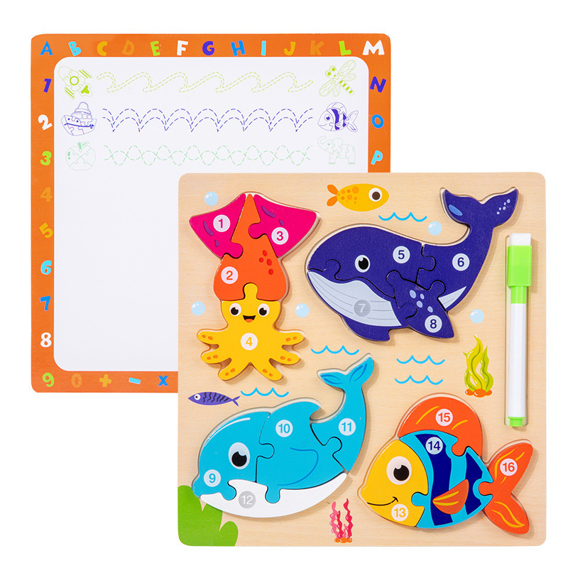 Whale puffer squid sea fish