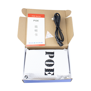 PSE 10/100M Ethernet interruptor de montaje en rack interruptor de red de 4 puertos con 2 RJ45 Uplink POE AI interruptor inteligente para cámara IP/AP inalámbrico - Product Image 6
