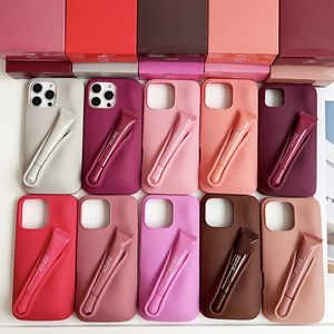 <strong>Rhode</strong> Lip Gloss Inspired Silicone Phone Case Stylish Protective Design for Phone 16pro <strong>max</strong> 15 14 13 Support Custom Logo Colors
