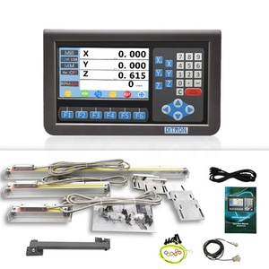 DITRON Metall gehäuse Dro 2/3/4-Achsen-Digitalanzeige mit linearem Glaskalen-Encoder sensor zum Fräsen von Drehmaschinen - Product Image 1