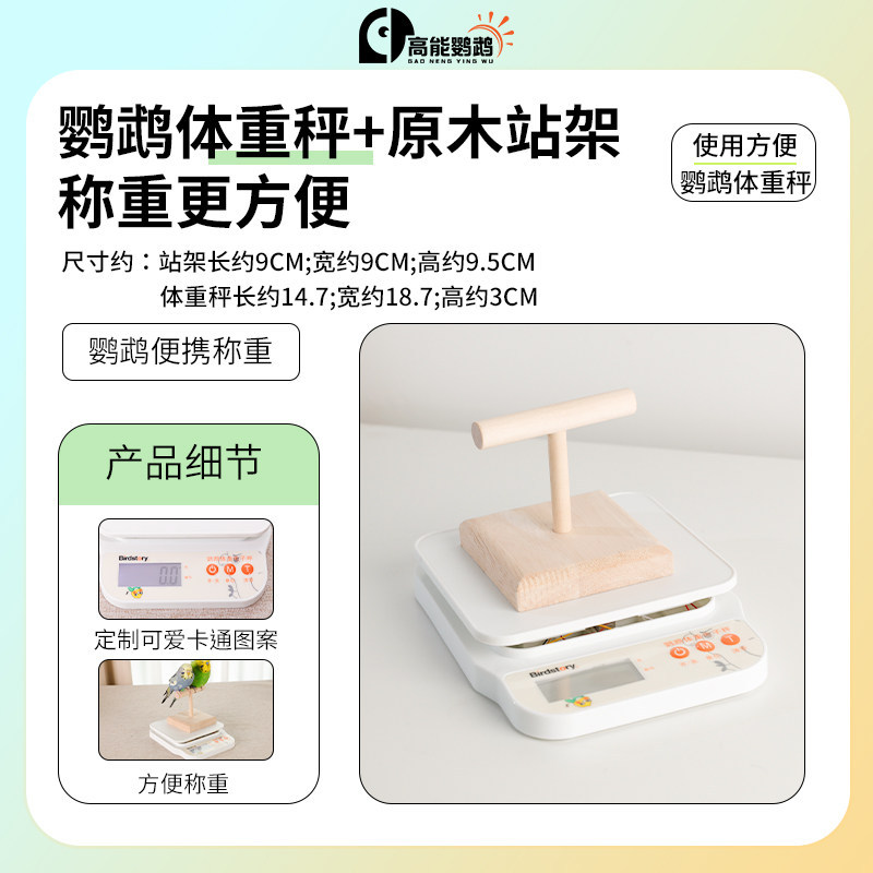Bird electronic scale T-type station pole set