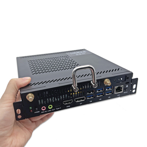 <strong>Linux</strong> Ubuntu IOT Fanless Rugged Industrial Computer 2 Ethernet <strong>Embedded</strong> OPS PC Channel WIFI Status SSD