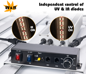 Ticari 120W lm301h led büyümek işık kurulu özelleştirmek dim uv ir izole kontrol lm301h evo büyümek led ışık - Product Image 2