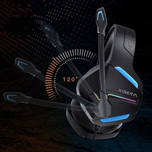XIBERINX V23 Head Mounted <strong>USB</strong> 7.1 Gaming Earphones Cable <strong>Control</strong> <strong>Computer</strong> Earphones Listening Positioning Vibration Feature