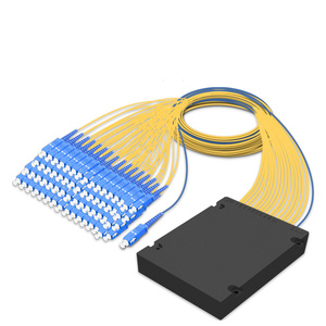 Advanced Fiber-Optik-Netzwerk ABS-Schachtel Typ 2 4 8 16 32 Weg 2,0 mm 1 Meter SM Fiber-PLC-Splitter mit LSZH-Jacht - Product Image 5