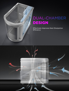 NUEVO Diseño de Fábrica Gaming Computer Case ATX PC Case CPU Gabinete Pc Gaming Case - Product Image 5