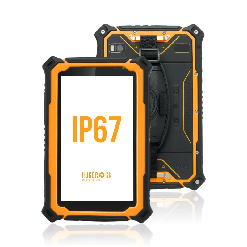 OEM T71 IP67 กันน้ําป้องกันฝุ่น 4G แท็บเล็ต Android ที่ทนทาน 7 นิ้วอุตสาหกรรมที่ทนทานแท็บเล็ตคอมพิวเตอร์พีซี wifi NFC 8 + 128 FHD