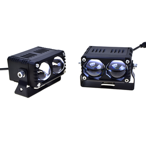 Senlo fabrika X2 artı LED far çift Lens Mini sürüş işık lambası sis su geçirmez motosiklet araba aydınlatma sistemleri için - Product Image 3