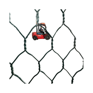 Rete a rete in gabbione zincato, controllo delle inondazioni nell'argine del fiume, progetto di conservazione dell'acqua Green Shore Pad - Product Image 1