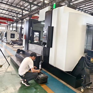Fanuc kontrol sistemi ile yüksek hızlı yüksek hassasiyetli yatay CNC freze makinesi büyük donanım işleme merkezi - Product Image 4