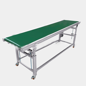 Línea transportadora de cinta automática pequeña para máquina de escalada de logística de clasificación exprés