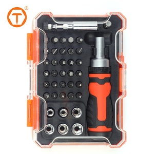 39pcs Chrome vanadi thép xách tay chính xác đa mục đích vít điều khiển từ bit Mẹo Screwdriver <span class=keywords><strong>Set</strong></span> - Product Image 1