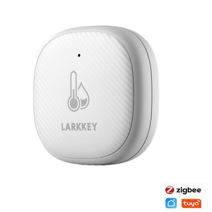 Larkkey tuya חכם חיים טמפרטורה ולחות חיישן zigbee