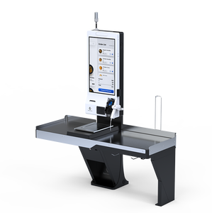 21.5 pollici Fast Food Self-Service POS chiosco automatico interattivo Touchscreen da pavimento macchina personalizzabile Software SDK - Product Image 2