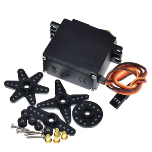 MG995 Metal dişli Servo yüksek hızlı tork Servo Motor açısı 180 uzaktan kumanda için araç manipülatör Robot Servo Motor MG995 - Product Image 2