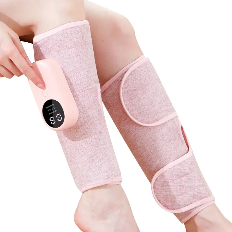 Elettrotermico pneumatico allevia il dolore muscolare massaggiatore gambe professionale vitello vibratore favorisce la circolazione sanguigna