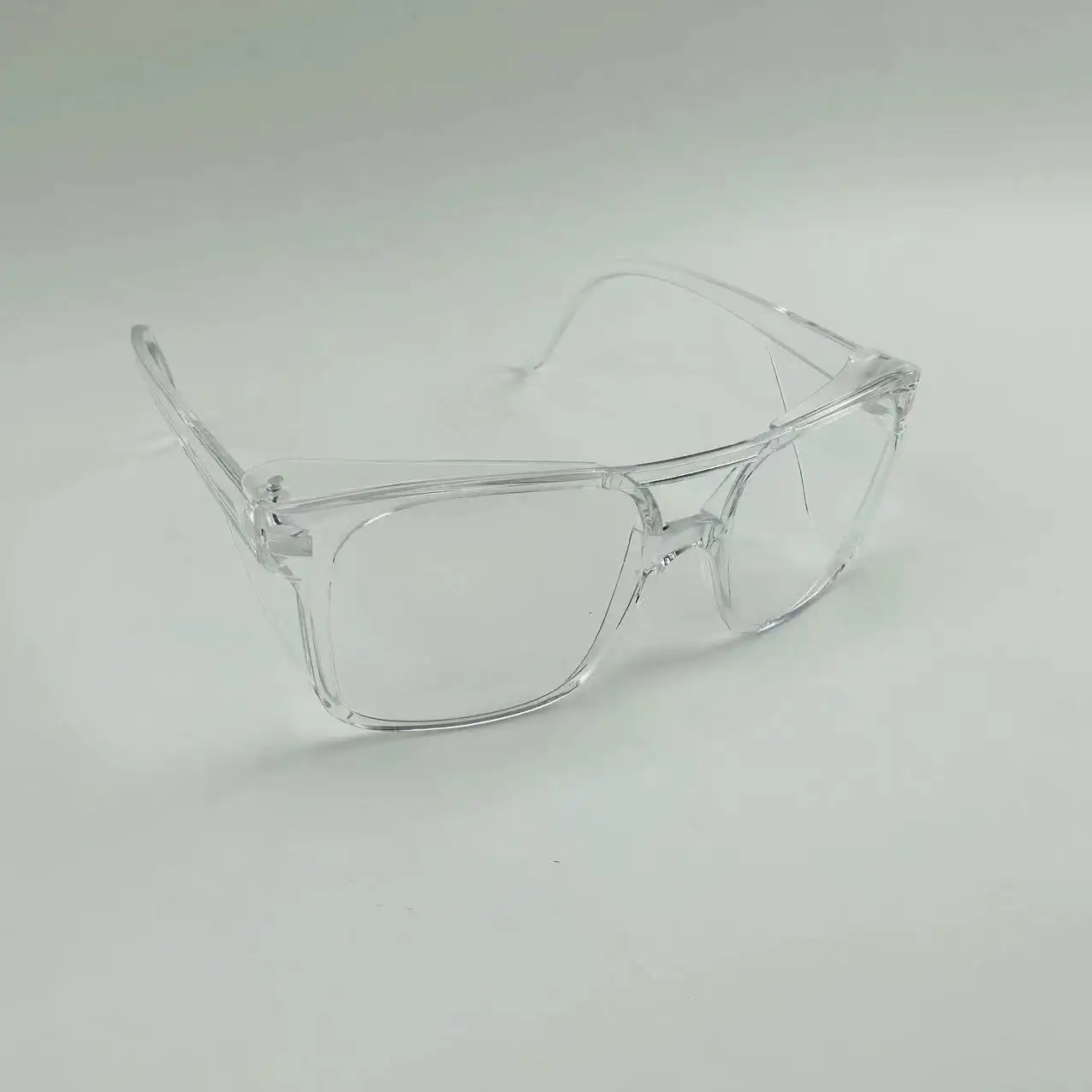 Nuovi arrivi occhiali per visitatori trasparenti alla moda per fabbriche e cantieri trasparenti occhiali 3d