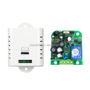Uzaktan kumanda sopa olacak 86F-2 220V tek kanallı uzaktan kumanda anahtarı akıllı ev için 433mhz uzaktan kumanda alıcısı - Product Image 4