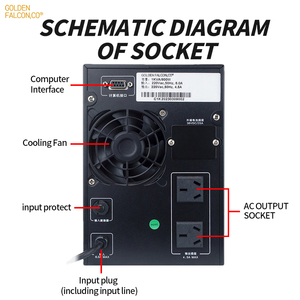 UPS线路交互式1KVa 800W正弦波220V输入交流220v输出，电流为4.5A - Product Image 4