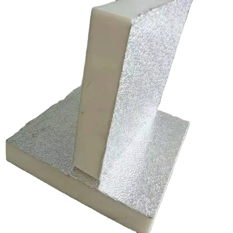 Panneau d'isolation en mousse polyuréthane rigide à cellules fermées, panneau de toit de mur ou de sol, haute densité, 10 pièces, 25mm
