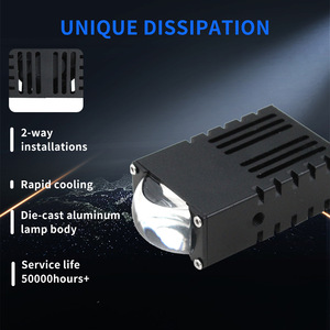 ไฟหน้า LED สองสีแบบ U39 28W รูปทรงหลอดไฟ H1แบบไม่ทำลายอุณหภูมิ6500K สภาพใหม่ - Product Image 5