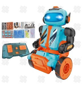 KW 3 In 1 akıllı Program RC Robot düşünme beceri Develiop duygu kök Diy robotik kiti eğitim oyuncaklar okul için çocuk oyuncakları - Product Image 5