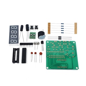 Presa di fabbrica orologio digitale elettronico a 4 cifre Stc89C2051 microcontrollore orologio digitale a 4 cifre orologio digitale fai da te - Product Image 1