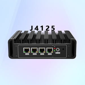 Minipc Computer X86 Cpu Ddr4 Ram Msata Ssd Industrial Without Fan Intel Celeron J4125 Wifi Robust Box Quad Core Mini Pc J4125 - Product Image 1