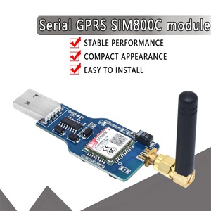 USB-zu-GSM-Modul Quad-Band-GSM-GPRS SIM800C-SIM800-Modul für drahtloses BT-Modul SMS-Nachrichten mit Antenne - Product Image 1