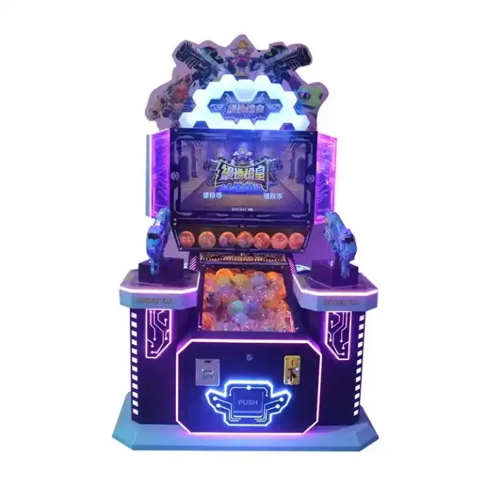 Limite di tempo della macchina del gioco di tiro arcade di progettazione professionale a un gioco di pistole a prova di bambino della mitragliatrice di gioco di prezzi bassi