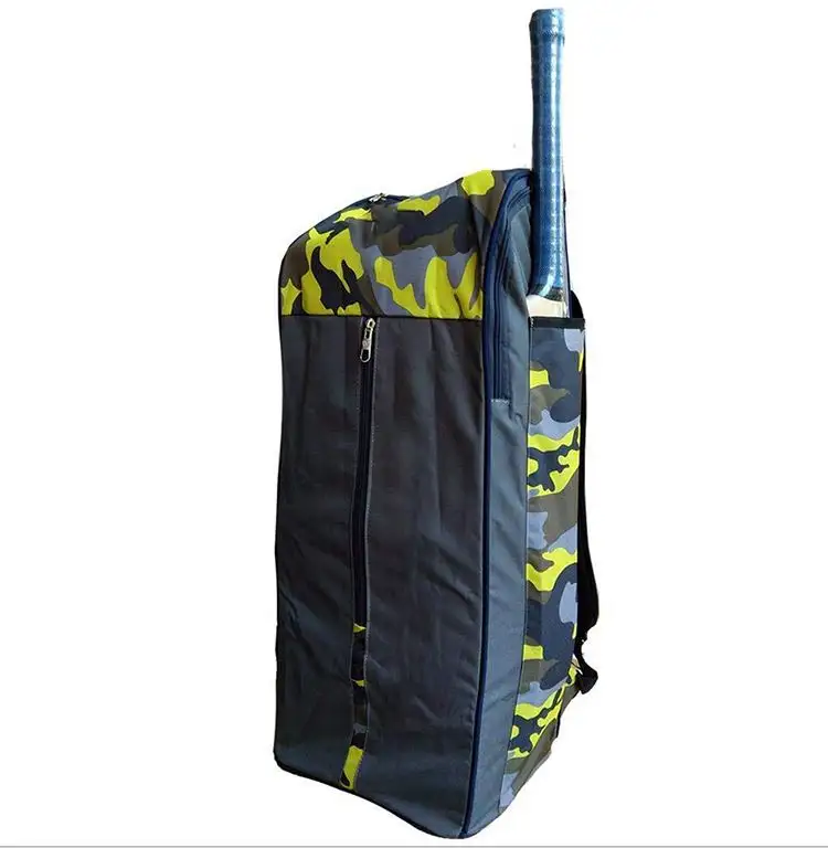 सैवेज X2 क्रिकेट किट बैग, Camo/ग्रे/पीला के लिए आदर्श: लड़कों, पुरुषों, लड़कियों, महिलाओं, वरिष्ठ