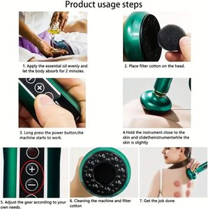 Перезаряжаемая Беспроводная машина для вакуумного удаления жира - Product Image 4