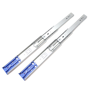 Factory Hotsale 45mm Full Extension <strong>Push</strong> to <strong>Open</strong> Telescopic <strong>Slide</strong> <strong>Rails</strong> for <strong>Push</strong> and Closing Drawers - Product Image 2