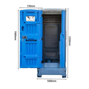Lüks VIP taşınabilir mobil tuvalet römork açık atölyeler ve sergiler için ayrılabilir HDPE dayanıklı sandviç Panel - Product Image 3