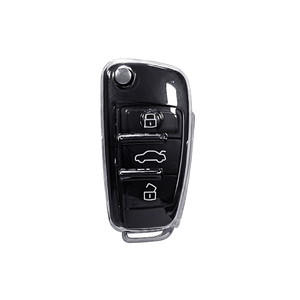 Yumuşak TPU araba anahtarlık kapak uzaktan otomatik anahtar kutu kapak tam koruma tasarım Fit için Fit Audi araba aksesuarları - Product Image 1