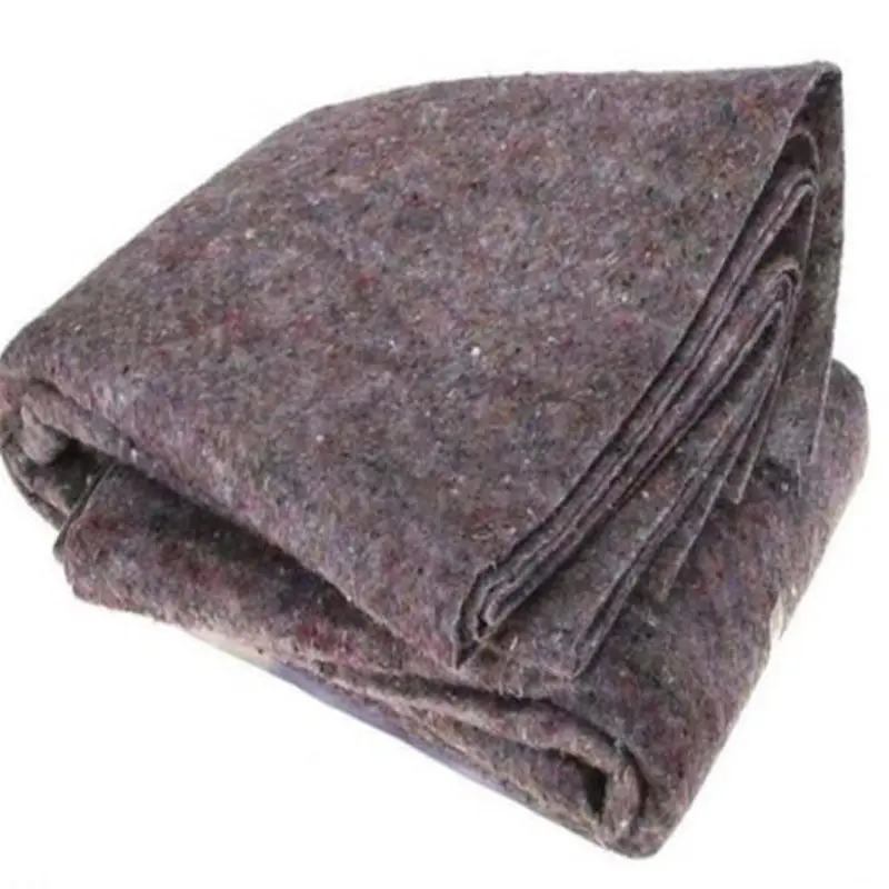 Atacados algodão poliéster não tecido tecidos proteger chão cinza pinter feltro