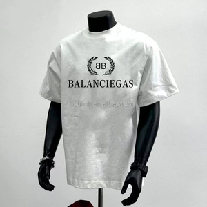 2024 tasarımcı % 100% pamuk boy marka erkek t-shirtü Hip Hop Ferd Balen Ciaga Perry yaz yüksek kalite erkek t-shirtü