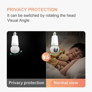 Smart Home sistema di telecamere CCTV lampadina 1080P 360 gradi connettore Wireless telecamere di sicurezza WiFi nascosto telefono - Product Image 4