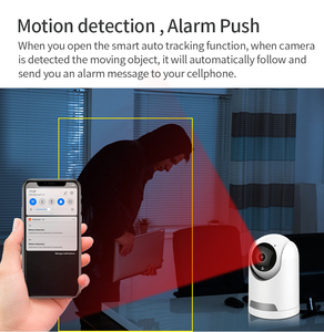 3.0mp HD Tuya智能生活WIFI IP摄像头360度pan-til安全运动警报人类跟踪高清视觉128G TFslot室内 - Product Image 5