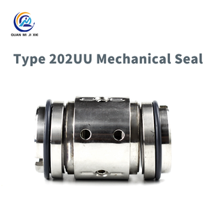 Nhà máy bán mô hình 202uu con dấu cơ khí cho Máy bơm nước thép không gỉ nhiệt độ cao và chịu mài mòn cao su FKM - Product Image 2