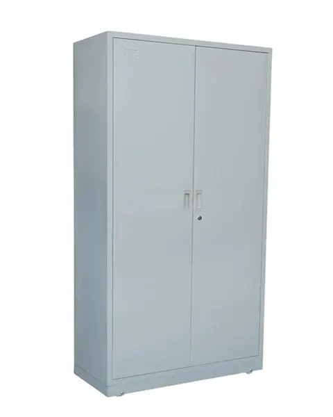 Muebles de oficina clásicos, armario de almacenamiento de metal, 2 puertas, de acero, precio barato