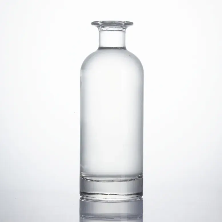 2023 Hot Style Nuevo diseño Premium Mejor venta Marca propia Glass Gin Brandy Vodka Bottle