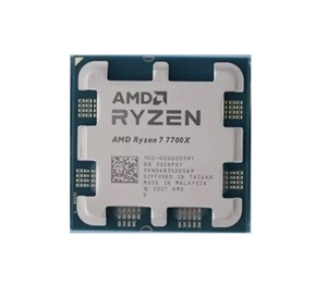 โปรเซสเซอร์ซีพียู AM5ใหม่16เกลียว R7 8คอร์ซีพียู7700X เดสก์ท็อป DDR5 4.5 GHz CPU สำหรับ AMD - Product Image 1