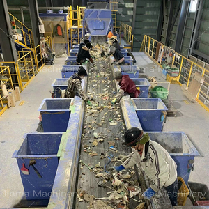 Garbage Recycling Line Production Garbage Manual <strong>Sorting</strong> Platform Waste <strong>Sorting</strong> Line - Product Image 1