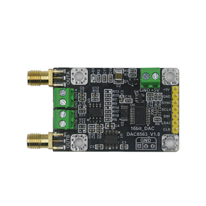 DAC8563デジタル-アナログコンバーターデータ収集高精度デュアルチャネル16ビットDACモジュール調整可能出力 - Product Image 1